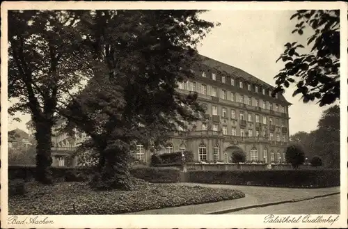 Ak Aachen in Nordrhein Westfalen, Palasthotel Quellenhof