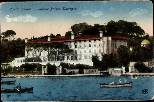 Ak Konstantinopel Istanbul Türkei, Summer Palace, Therapia