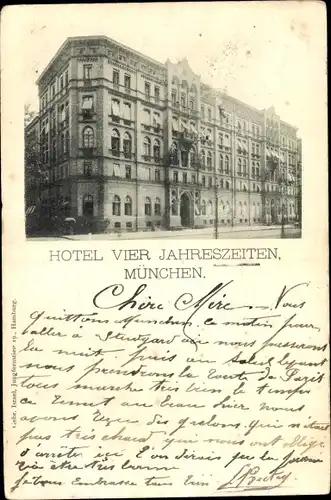 Ak München, Hotel Vier Jahreszeiten