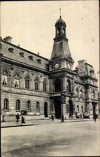 Ak Paris XX, Boulevard de Belleville, Turm, Außenansicht, Gebäude