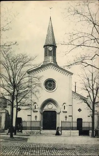 Ak Paris XIII, Kirche, Außenansicht
