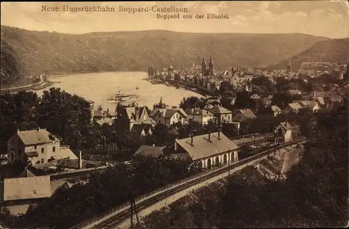 Ak Boppard am Rhein, Mühlbachtal, Ort von der Elfenlei