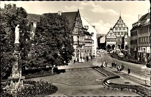 Ak Paderborn in Westfalen, Marienplatz