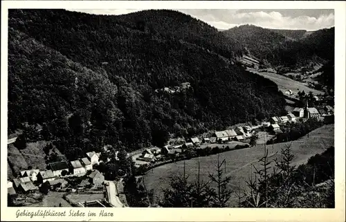 Ak Sieber Herzberg am Harz, Gesamtansicht