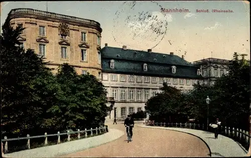 Ak Mannheim in Baden, Schloss