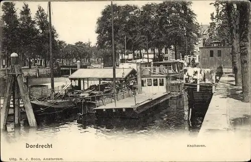 Ak Dordrecht Südholland Niederlande, Knolhaven