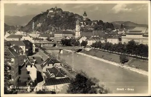 Ak Graz Steiermark, Ortsansicht