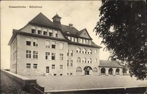 Ak Diessenhofen Kanton Thurgau, Schulhaus