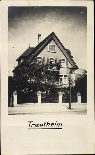 Foto Ak Schweiz, Trautheim
