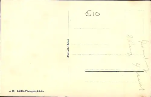 Ak Brünig Meiringen Kt. Bern Schweiz, Bahnhof Brünig Hasliberg