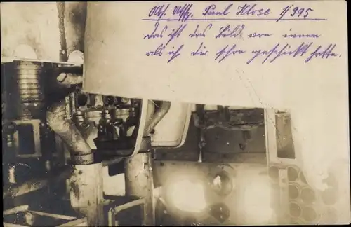 Foto Ak Deutsches Kriegsschiff, Maschinenraum