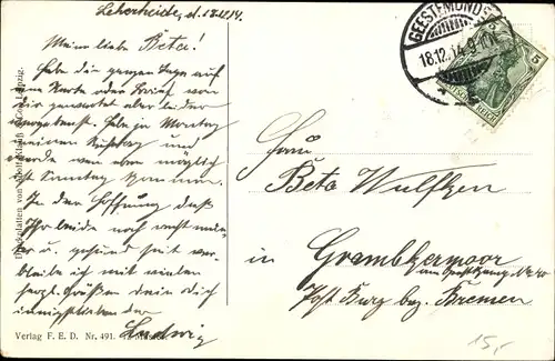 Künstler Ak Thiele, Arthur, Deutsches Kriegsschiff, SMS Kaiser Wilhelm II, Im Gefecht