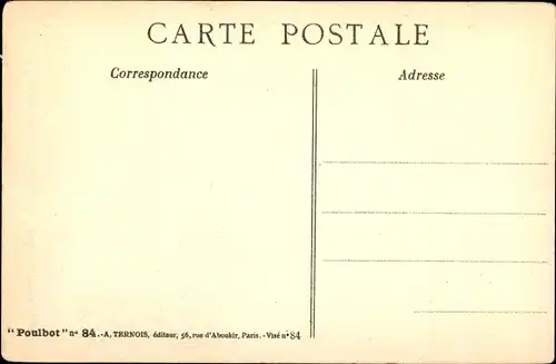 Künstler Ak Poulbot, Francisque, Pardon Monsieur, a partir de quel age qu'on emprunte