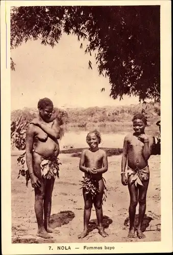 Ak Nola Zentralafrikanische Republik, Femmes bayo, See