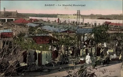 Ak Rabat Marokko, Le Marché Municipal