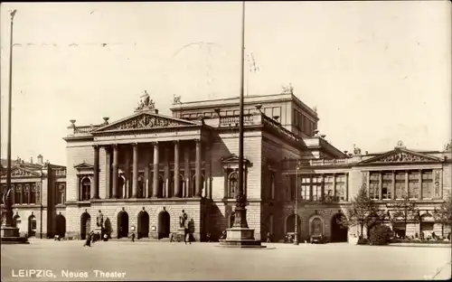 Ak Leipzig in Sachsen, Neues Theater