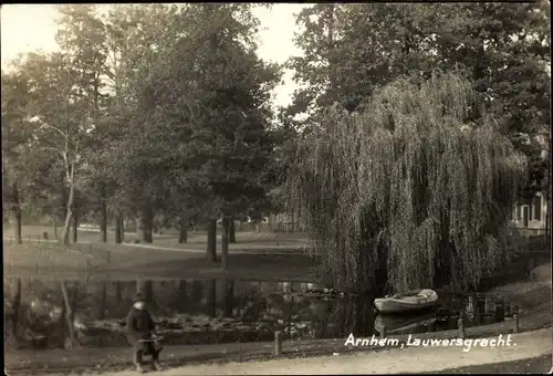 Ak Arnhem Gelderland Niederlande, Lauwersgracht