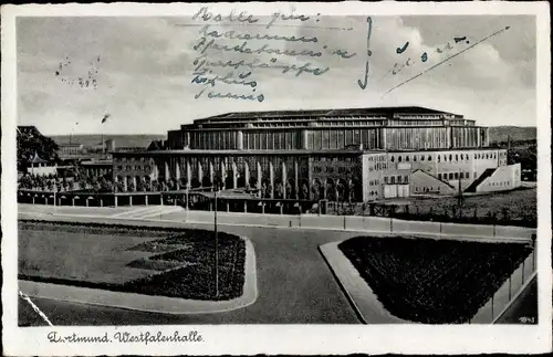 Ak Dortmund im Ruhrgebiet, Westfalenhalle