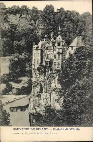 Ak Walzin Dinant Wallonien Namur, Chateau de Walzin