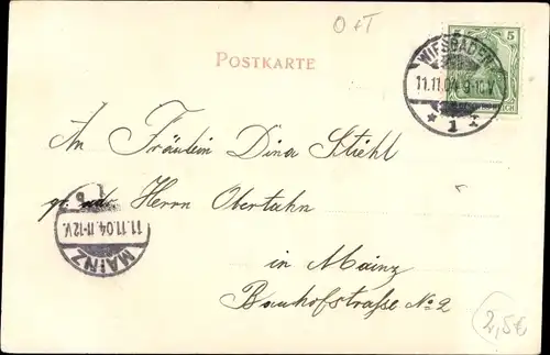 Ak Wiesbaden in Hessen, Königliches Theater