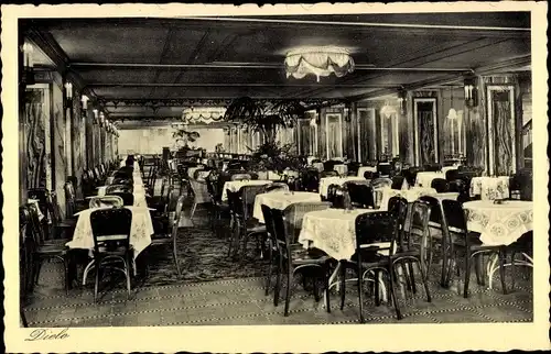 Ak Berlin Tiergarten, Potsdamer Platz, Weinhaus Rheingold, Diele