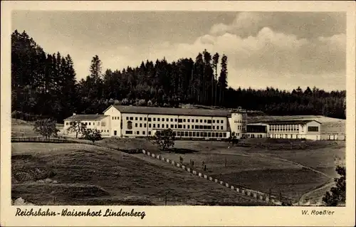 Ak Lindenberg im Allgäu Schwaben, Reichsbahn-Waisenhort