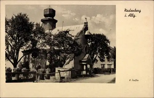 Ak Nadenberg Lindenberg im Allgäu Schwaben, Kapelle St. Martin