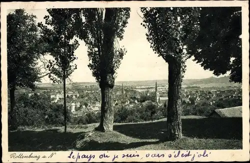 Ak Rottenburg am Neckar, Gesamtansicht