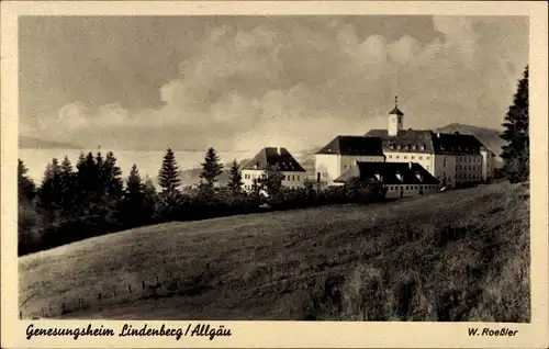 Ak Lindenberg im Allgäu Schwaben, Genesungsheim