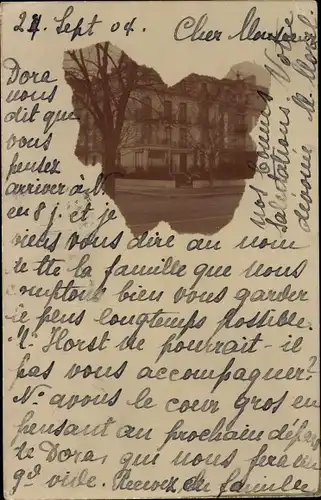 Foto Ak Neuchâtel Neuenburg Stadt, Wohnhaus, Eckgebäude