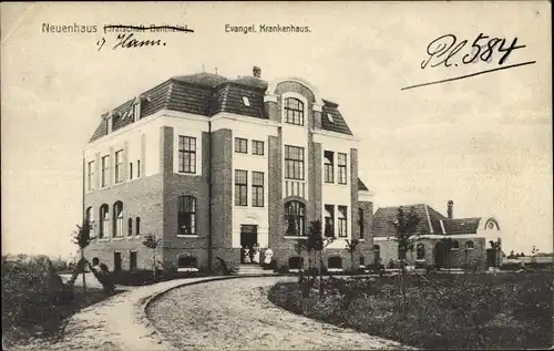 Ak Neuenhaus in Niedersachsen, Evangelisches Krankenhaus