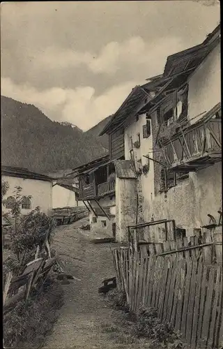 Ak Santa Maria im Münstertal Kanton Graubünden, Ortsansicht