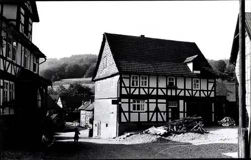 Foto Melsungen in Hessen, Ortsansicht, Häuser