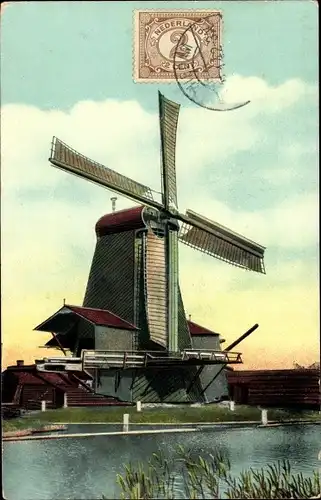 Ak Niederlande, Windmühle