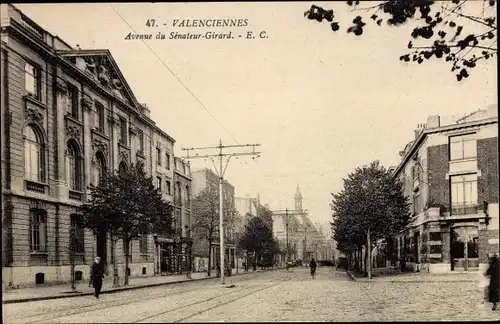 Ak Valenciennes Nord, Avenue du Senateur Girard