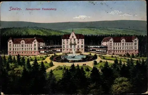 Ak Saales Saal Bas-Rhin, Sanatorium Tannenberg