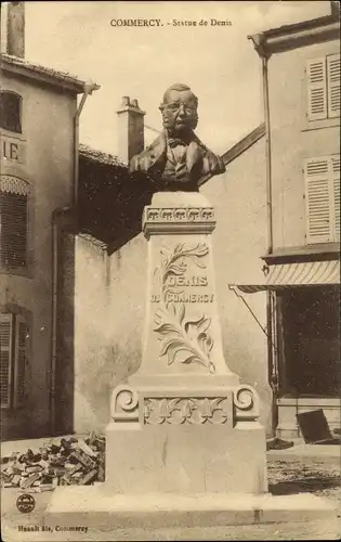 Ak Commercy Meuse, Statue de Denis, Denkmal