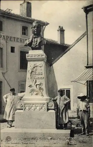 Ak Commercy Meuse, Statue de Denis, Denkmal