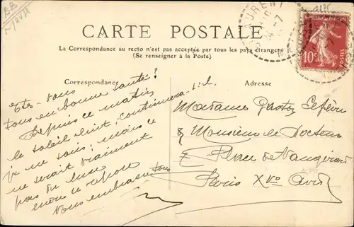 Ak Montmédy Lothringen Meuse, La Chiers