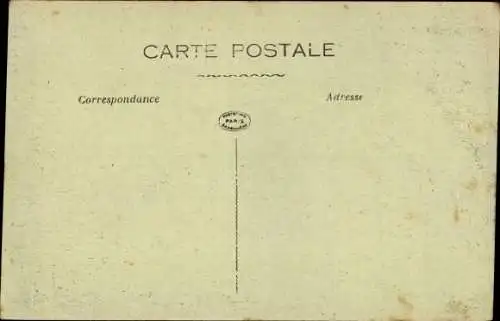 Ak Tergnier Aisne, Pont du chemin de fer detruit par les Allemands, Kriegszerstörung
