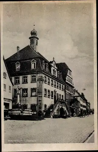 Ak Neckarsulm in Württemberg, Rathaus