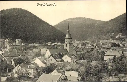 Ak Friedrichroda im Thüringer Wald, Stadtansicht