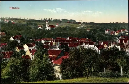 Ak Dillstein Lindlar im Oberbergischen Kreis, Teilansicht