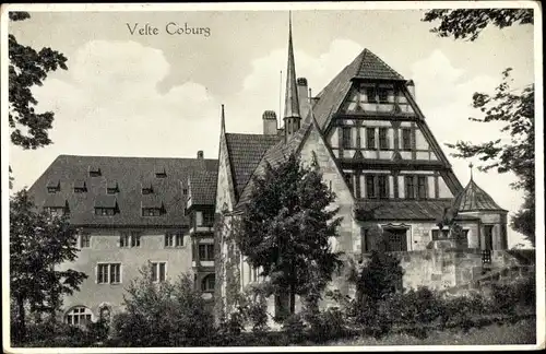 Ak Coburg in Oberfranken, Veste Coburg