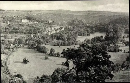 Ak Greiz im Vogtland, Panorama