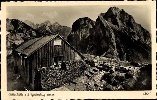 Ak Pfronten im Allgäu, Osterhütte auf dem Breitenberg