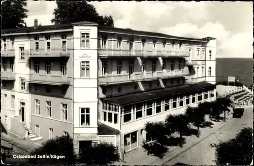 Ak Ostseebad Sellin auf Rügen, Ortspartie