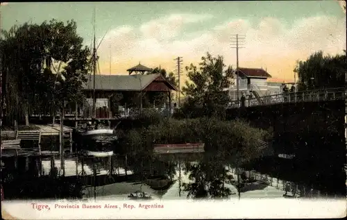 Ak Tigre Argentinien, Provincia Buenos Aires, Boote
