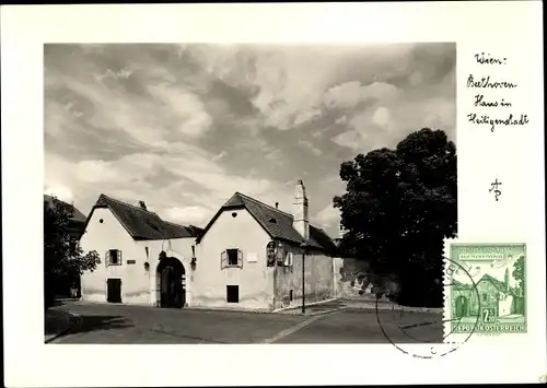 Ak Wien 19 Döblingen Heiligenstadt, Beethoven Haus