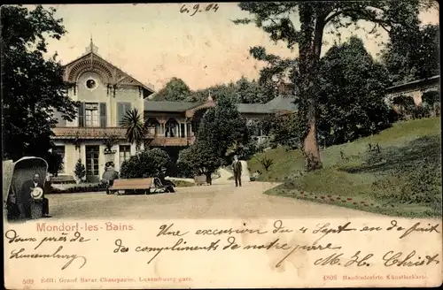 Ak Mondorf les Bains Bad Mondorf Luxemburg, Kurhaus